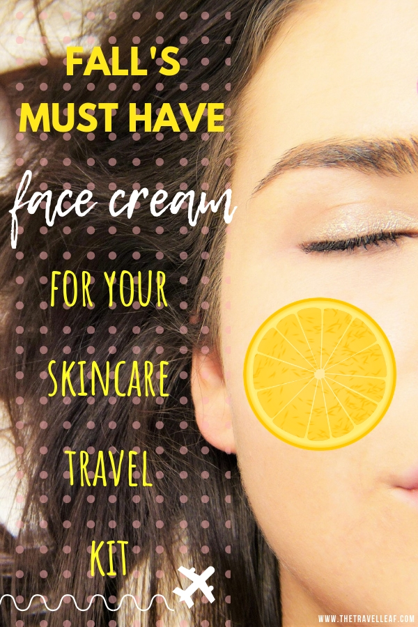 Thinking about skin care is extra important when traveling to colder places in fall or winter. Here's the best face cream for your skin care travel kit to have a radiant and healthy skin. Fell and look the best during your fall trip to Paris, London, New York or anywhere cold. #travel #skincare #fall #winter